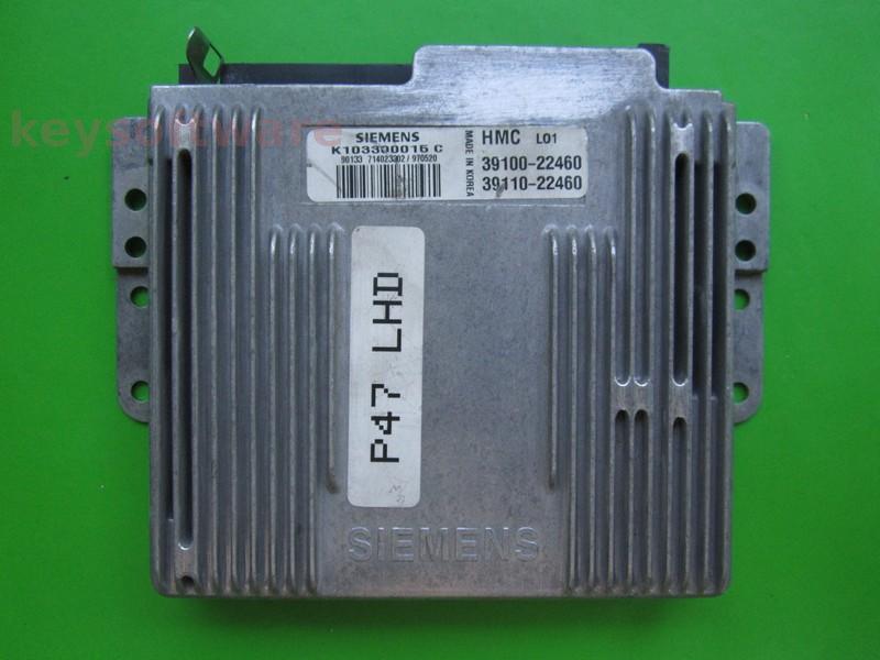 ECU Hyundai Accent 1.5 39100-22460 K103300015C