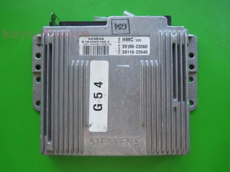ECU Hyundai Coupe 2.0 39100-23560 K103955165E Fenix5 {