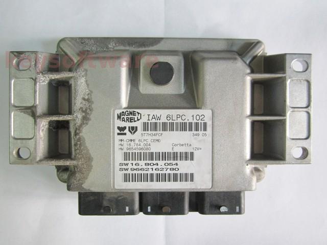 ECU Citroen C3 1.4 9662162780 9654596080 IAW 6LPC.102 {