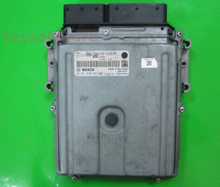 ECU Jaguar XF 3.0TD EH22-12C520-PB 0281030943 EDC17CP11
