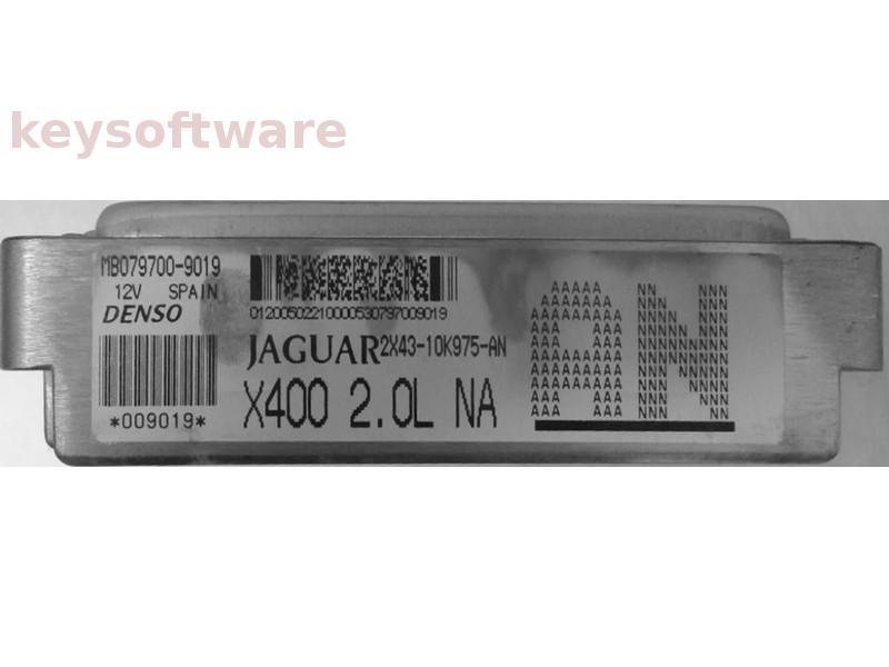 ECU Jaguar X-Type 2.0D 2X43-10K975-AN MB079700-9019 {