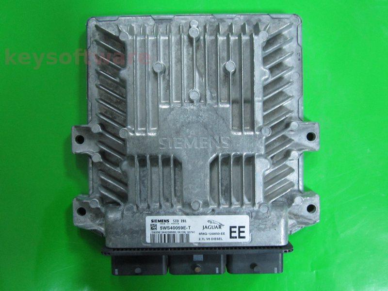 ECU Jaguar S-Type 2.7D 4R8Q-12A650-EE 5WS40059E-T SID201