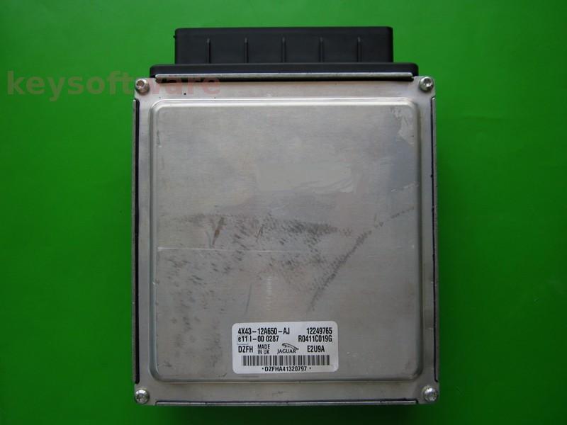 ECU Jaguar X-Type 2.0TDCI 4X43-12A650-AJ R0411C019G E2U9A {