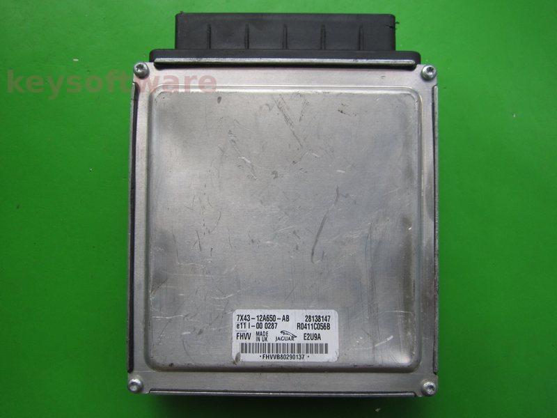 ECU Jaguar X-Type 2.2TDCI 7X43-12A650-AB R0411C056B E2U9A