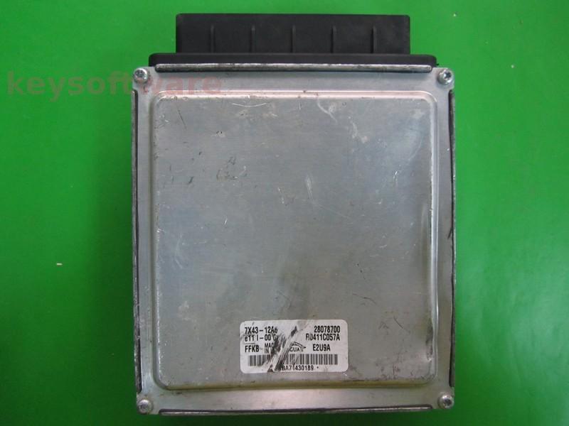 ECU Jaguar X-Type 2.2TDCI 7X43-12A650-BA R0411C057A E2U9A