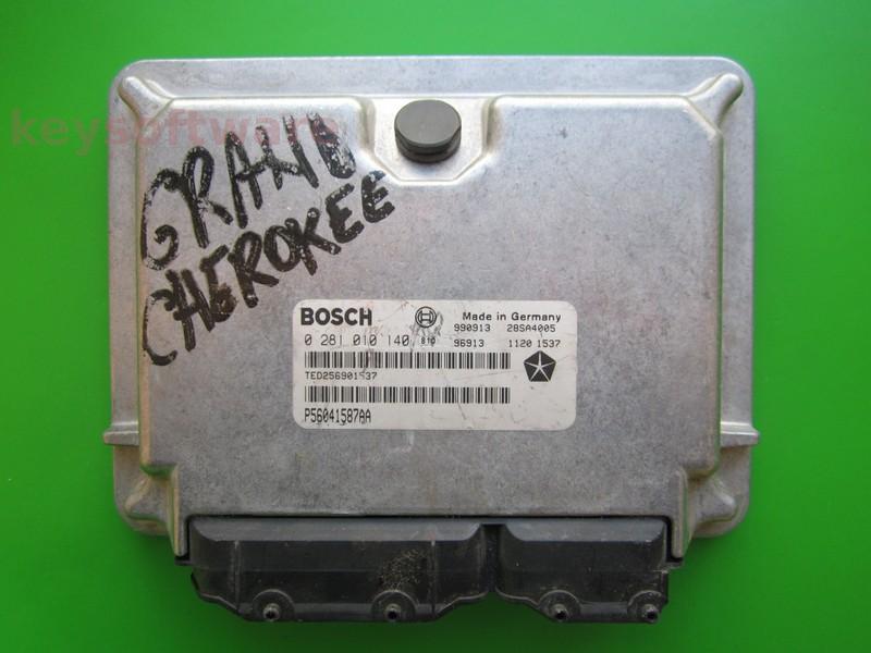 ECU Jeep Grand Cherokee 3.1TDI P56041587AA 0281010140 EDC15V