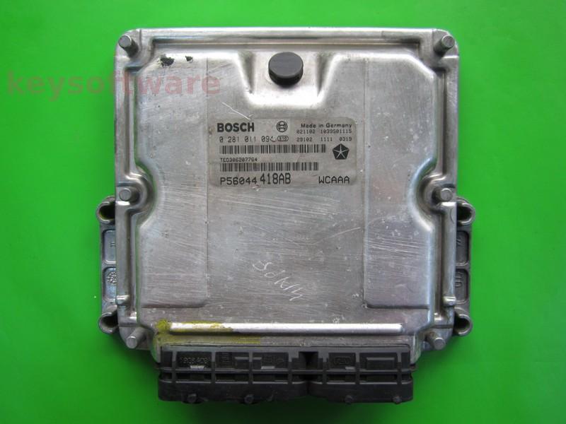 ECU Jeep Grand Cherokee 2.7CRD P56044418AB 0281011094 EDC15C5 +
