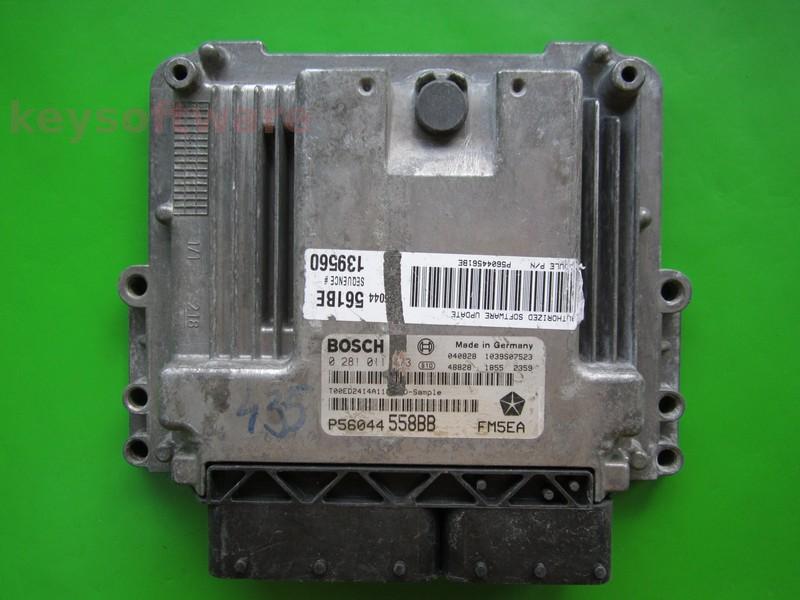 ECU Jeep Grand Cherokee 2.8CRD P56044558BB 0281011473 EDC16C2
