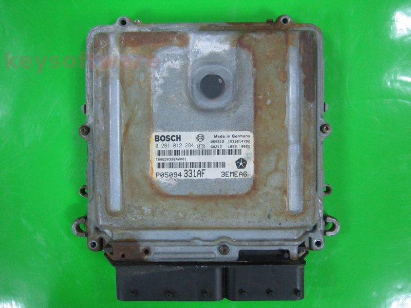 ECU Jeep Commander 3.0CRD 05094331AF 0281012284 EDC16CP31 {+