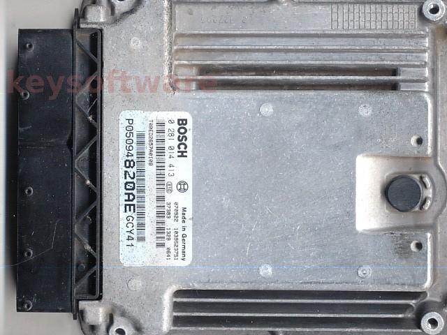 ECU Jeep Patriot 2.0CRD P05094820AE 0281014413 EDC16U31 }