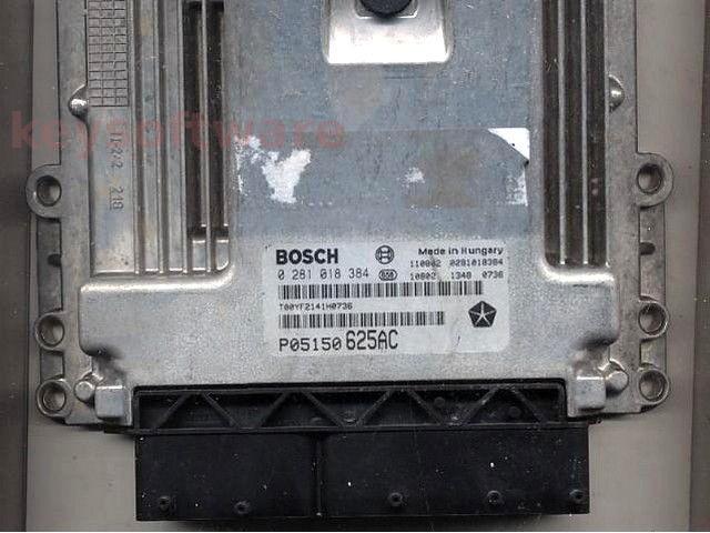 ECU Jeep Grand Cherokee 3.0CRD P05150625AC 0281018384 EDC17C49