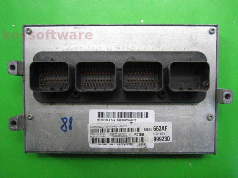 ECU Jeep Liberty 2.4 56044663AF TEM0785SWMEE