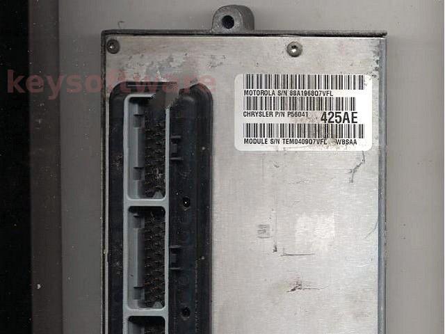ECU Jeep Grand Cherokee 4.0 P56041425AE TEM0409Q7VFL