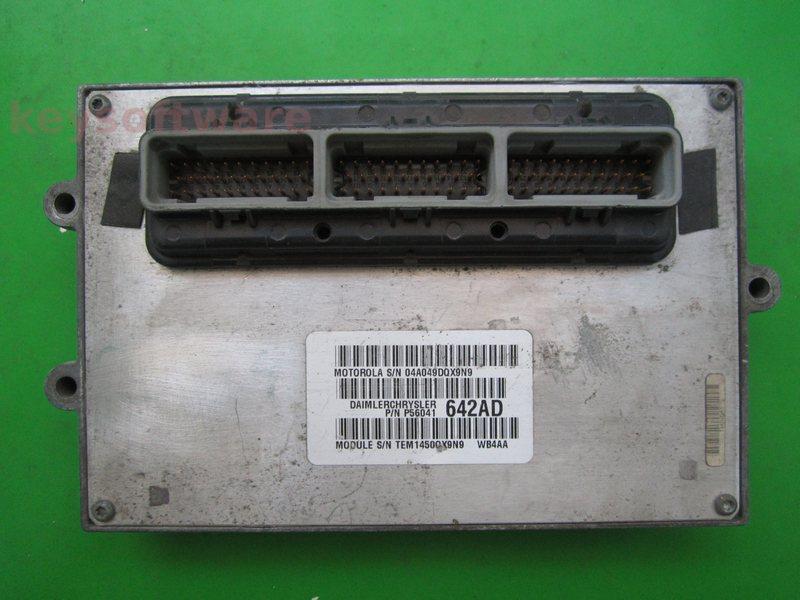 ECU Jeep Grand Cherokee 3.1TDI P56041642AD TEM0120QPI6Z
