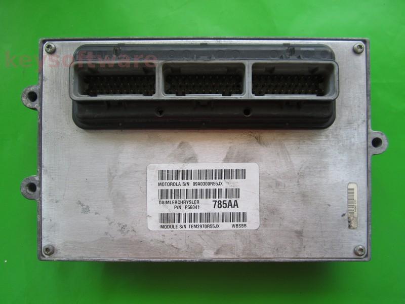 ECU Jeep Grand Cherokee 4.0 P56041785AA TEM2970R55JX