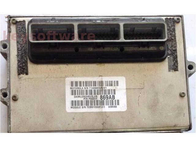 ECU Jeep Grand Cherokee 4.7 P56841869AB TEM01200PJV1 {