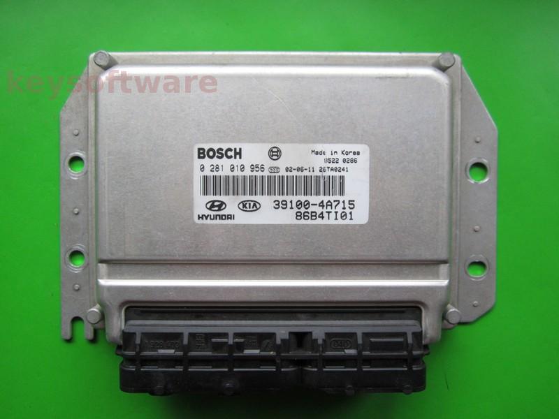 ECU Kia Sorento 2.5CRDI 39100-4A715 0281010956 EDC15C7 {