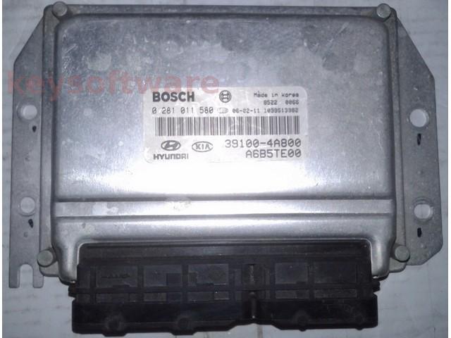 ECU Kia Sorento 2.5CRDI 39100-4A800 0281011580 EDC15C7 {