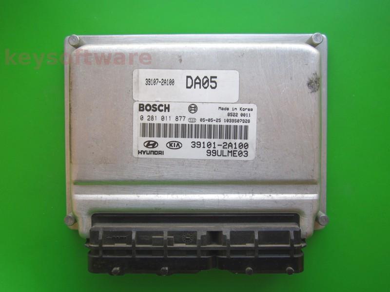 ECU Kia Cerato 1.5CRDI 39101-2A100 0281011877 EDC15C7