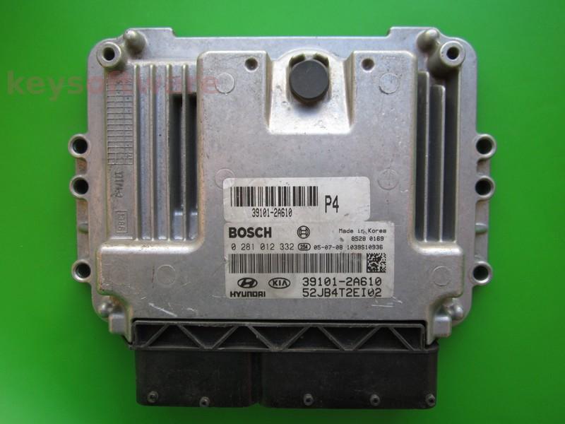 ECU Kia Rio 1.5CRDI 39101-2A610 0281012332 EDC16C39 }
