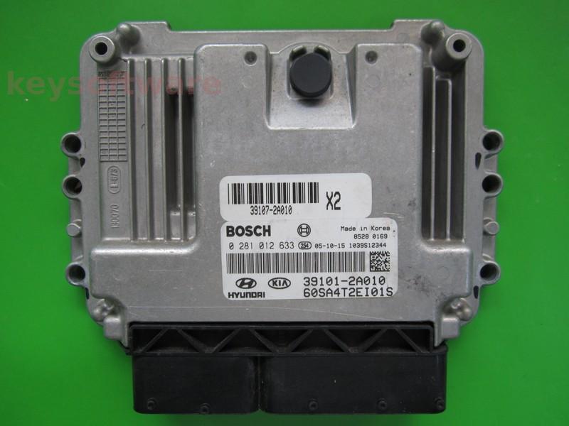 ECU Kia Picanto 1.1CRDI 39101-2A010 0281012633 EDC16C39 }