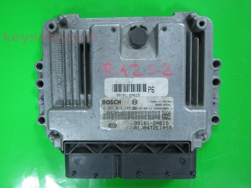 ECU Kia Rio 1.5CRDI 39101-2A615 0281013149 EDC16C39 }+