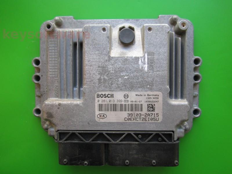 ECU Kia Ceed 1.6CRDI 39103-2A715 0281013399 EDC16C39 D4FB }