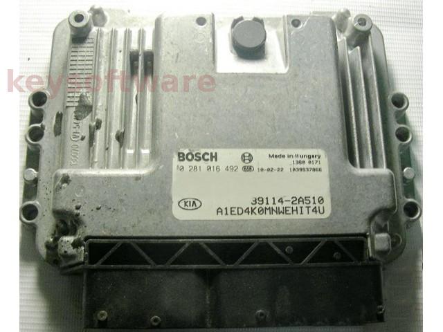 ECU Kia Ceed 1.6CRDI 39114-2A510 0281016492 EDC17C08 {
