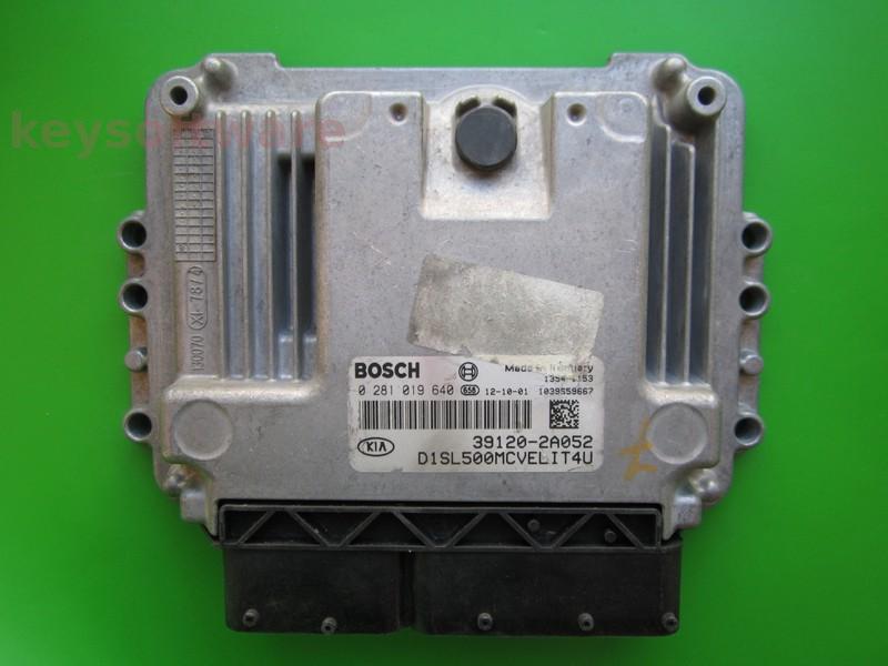 ECU Kia Sportage 1.7CRDI 39120-2A052 0281019640 EDC17C08 }