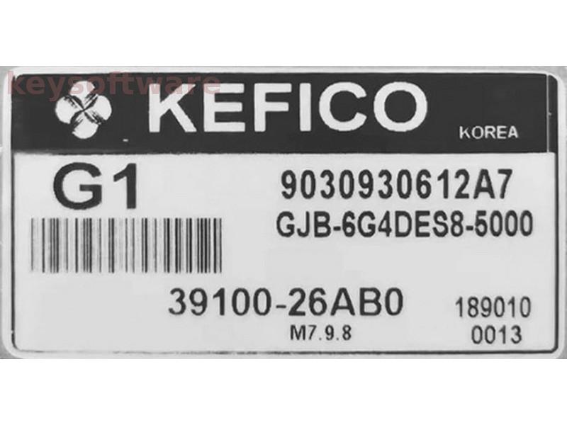 ECU Kia Rio 1.4 39100-26AB0 9030930612A7 M7.9.8 {