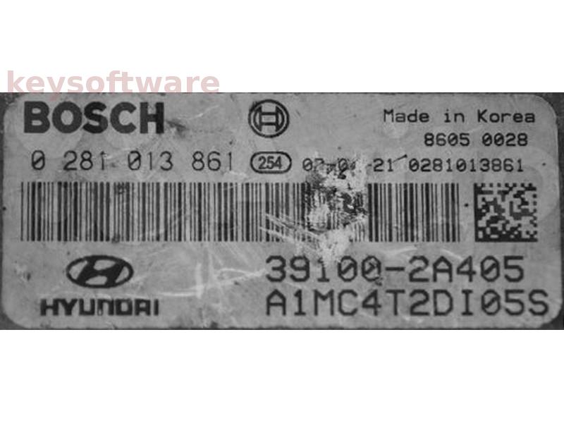 ECU Kia Ceed 2.0CRDI 39100-2A405 0281013861 EDC16C39 {