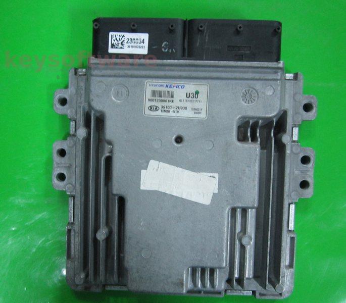 ECU Kia Sportage 1.6CRDI 39100-2U930 9001230061KE SIM2K-510