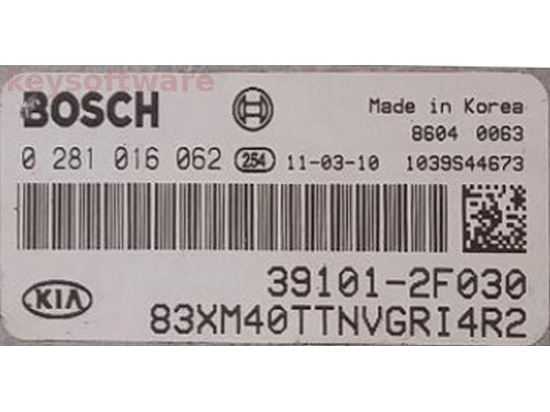 ECU Kia Sorento 2.2CRDI 39101-2F030 0281016062 EDC17CP14 {