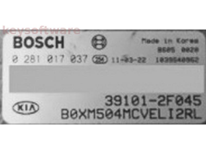 ECU Kia Sorento 2.0CRDI 39101 2F045 0281017037 EDC17C08 {