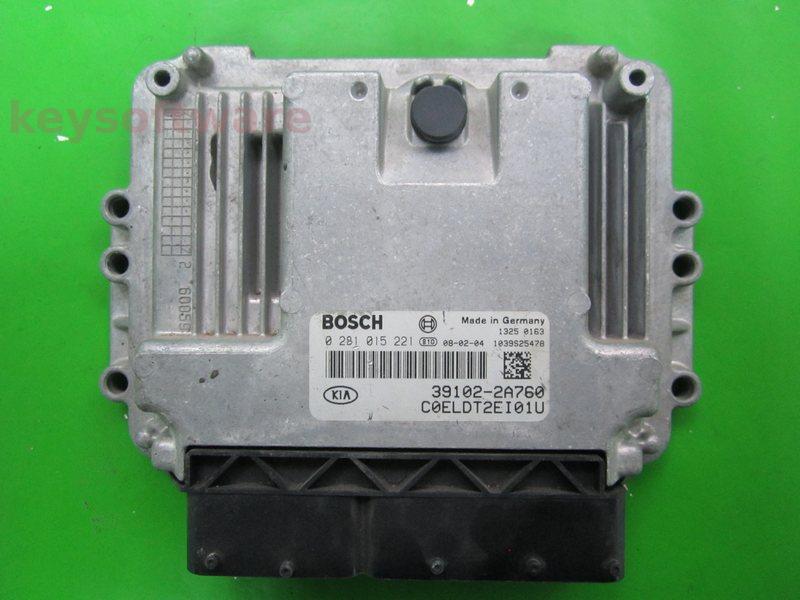 ECU Kia Ceed 1.6CRDI 39102-2A760 0281015221 EDC16C39