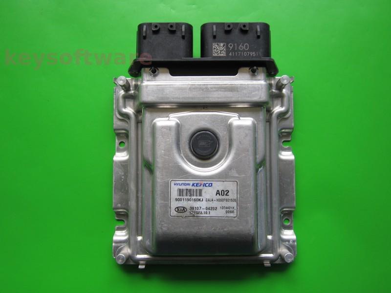 ECU Kia Picanto 1.0 39107-04202 A02 9001190160KJ CPEGP2.10.1