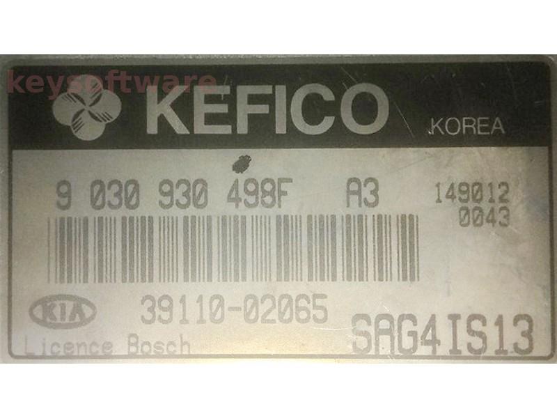 ECU Kia Picanto 1.0 39110-02065 9030930498F A3