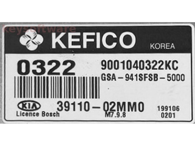 ECU Kia Picanto 1.1 39110-02MM0 9001040322KC {