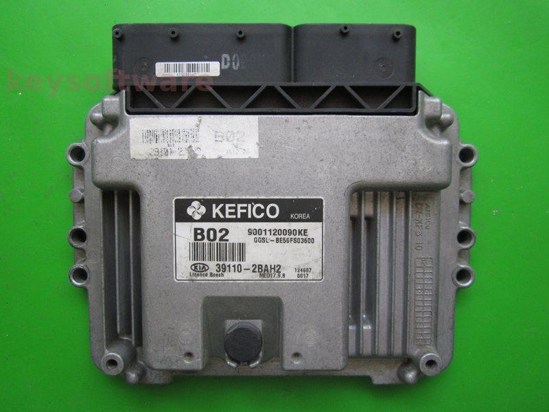 ECU Kia Sportage 1.6GDI 39110-2BAH2 9001120090KE MED17.9.8