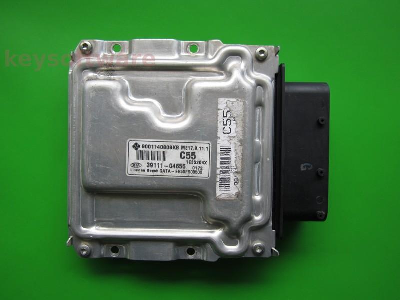 ECU Kia Picanto 1.0 39111-04655 9001140809KB ME17.9.11.1