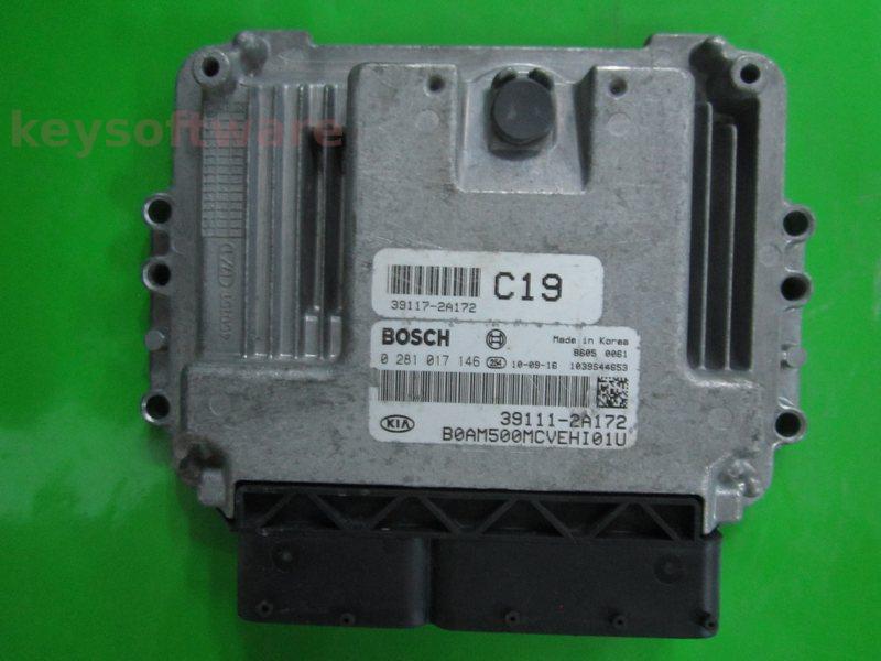 ECU Kia Soul 1.6CRDI 39111-2A172 0281017146 EDC17C08