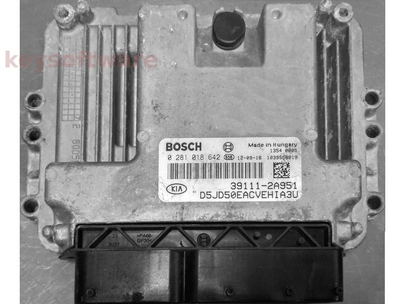 ECU Kia Ceed 1.6CRDI 39111-2A951 0281018642 EDC17C08 {