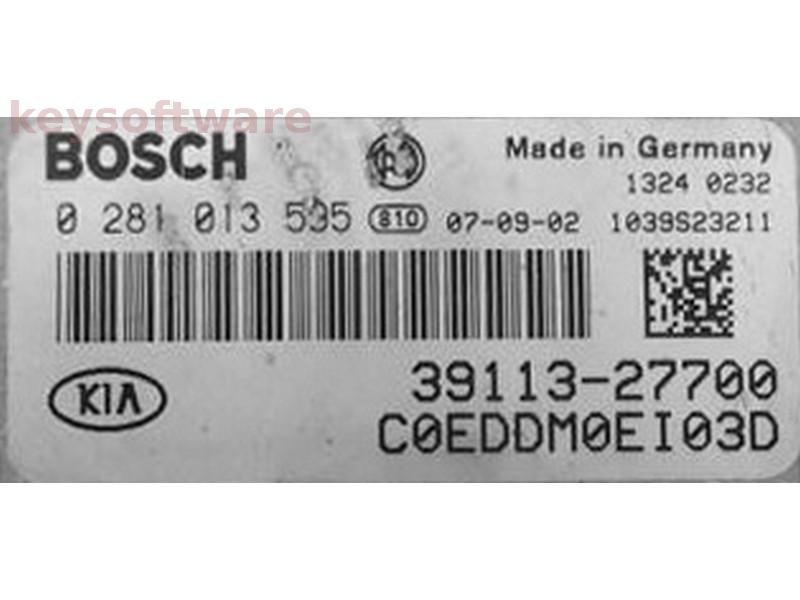 ECU Kia Ceed 2.0CRDI 39113-27700 0281013595 EDC16C39 {
