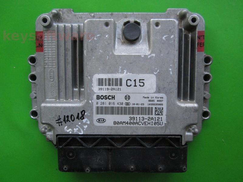 ECU Kia Soul 1.6CRDI 39113-2A121 0281016430 EDC17C08