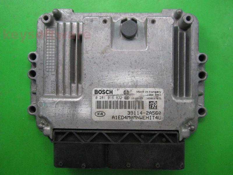 ECU Kia Ceed 1.6CRDI 39114-2A560 0281016872 EDC17C08