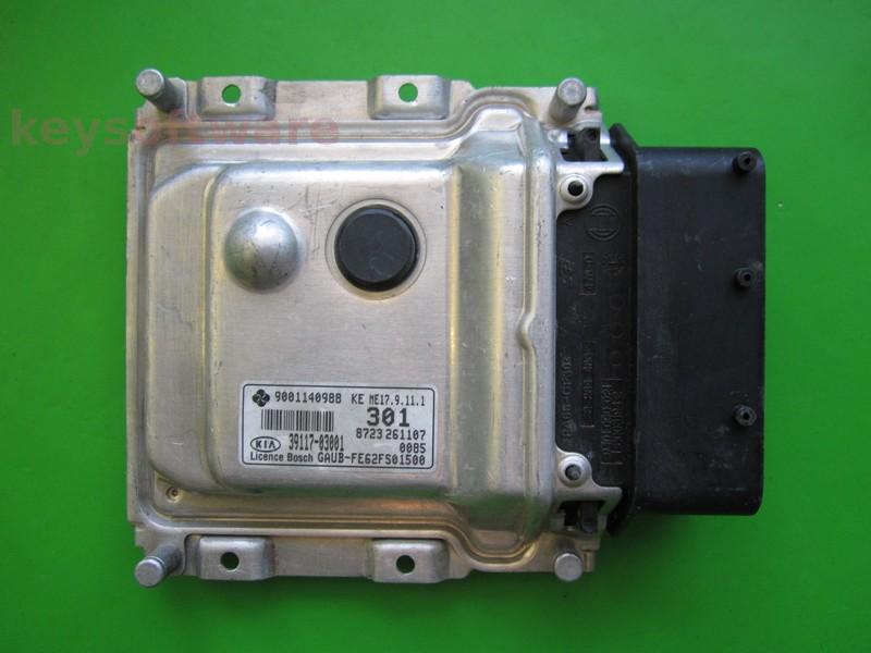 ECU Kia Rio 1.2 39117-03001 9001140988 ME17.9.11.1