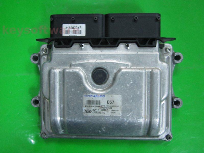ECU Kia Rio 39117-03457 9003180070KE CPGPSH2.16.2