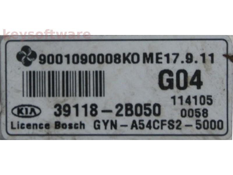 ECU Kia Venga 1.4 39118-2B050 9001090008K0 ME17.9.11 G04 {