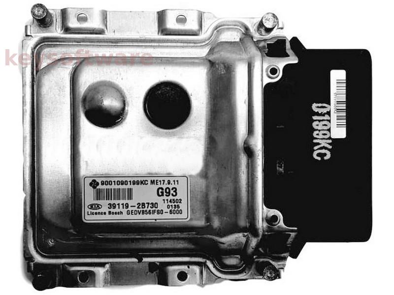 ECU Kia Ceed 1.6 39119-2B730 9001090199KC ME17.9.11