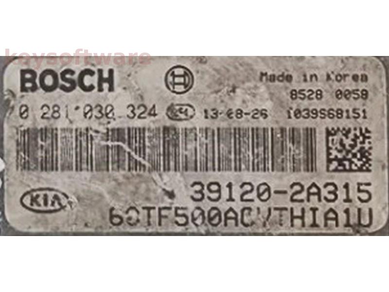 ECU Kia Optima 1.7CRDI 391202A315 0281030324 EDC 17C53 {